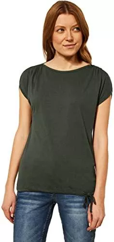 Cecil T-Shirts Cecil Damen Tunnelzug Sommershirt