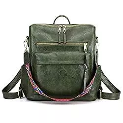 ZOCILOR Taschen & Rucksäcke Damen Mode Rucksack Geldbörsen Mehrzweck Design Handtaschen und Schultertasche PU Leder Reisetasche
