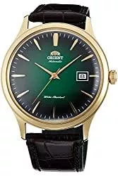 Orient Uhren Orient Unisex Erwachsene Analog Automatik Uhr mit Leder Armband FAC08002F0