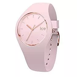 Ice-Watch Uhren Ice-Watch - ICE glam pastel Pink lady - Rosa DamenUhr mit Silikonarmband