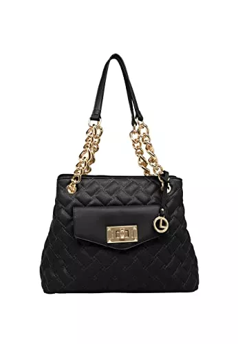 L. CREDI Taschen & Rucksäcke L. CREDI Shopper Jenny mit Label-Applikationen Damen