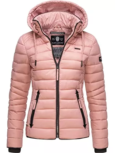 Navahoo Jacken Navahoo Damen Übergangsjacke leichte Jacke Steppjacke mit Kapuze Lulana XS-XXL
