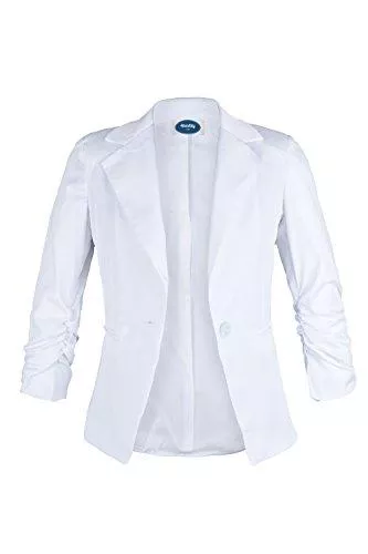 4tuality Blazer 4tuality Damenblazer tailliert mit 3/4 Arm Gr. S - XXL