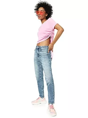 ONLY Jeans ONLY Female Mom Jeans ONLVeneda HW zerrissene
