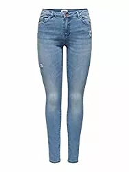 ONLY Jeans ONLY Female Skinny Fit Jeans ONLWauw Life Mid Destroyed