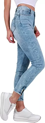 Y C Jeans Y C Push Up Jeans Hose SUPER Stretch High Waist Hoher Bund Slim Röhrenjeans bis ÜBERGRÖßE A27