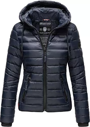 Navahoo Jacken Navahoo Damen Übergangsjacke leichte Jacke Steppjacke mit Kapuze Lulana XS-XXL
