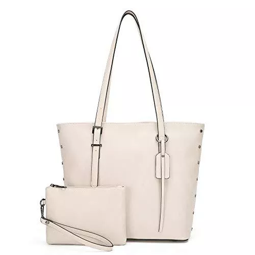 KL928 Taschen & Rucksäcke KL928 Handtasche Damen Shopper Tasche Henkeltasche Schultertasche Damentaschen gross für Damen Geldbörse Frauentasche PU Leder Damenhandtasche 2pcs mit Innentasche Taschen