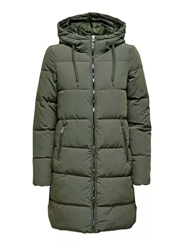 ONLY Mäntel ONLY Female Wattierte Jacke Longline