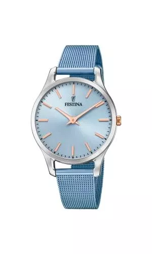 Festina Uhren Festina Damen Analog Quarz Uhr mit Edelstahl Armband F20506/2