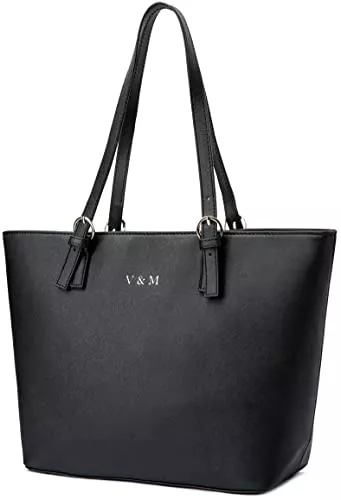 Vanessa &amp; Melissa Taschen & Rucksäcke Vanessa &amp; Melissa® Damen Shopper klassisch elegante Handtasche Henkeltasche Schwarz