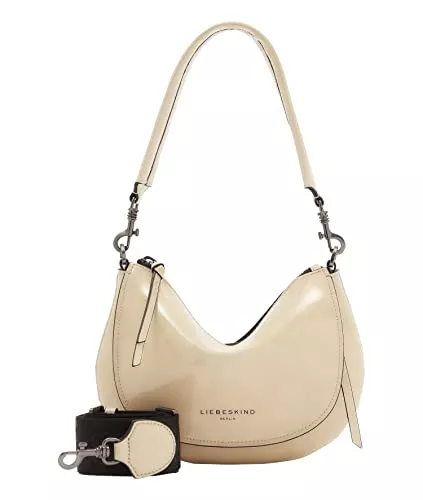 Liebeskind Berlin Taschen & Rucksäcke Liebeskind Berlin Damen Faith Hobo Schultertasche, Small (HxBxT 19cm x 28cm x 1cm)