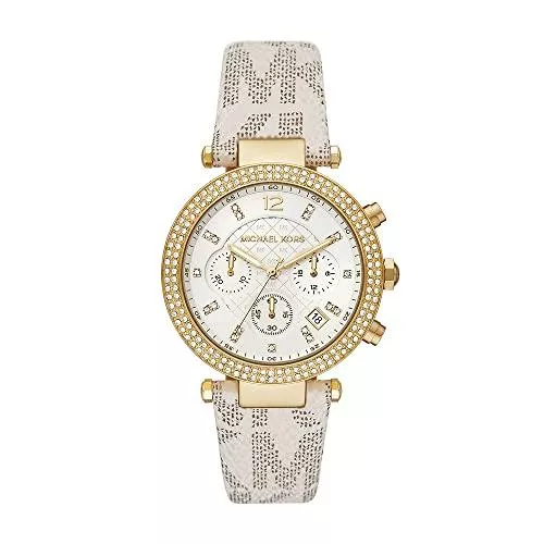 Michael Kors Uhren Michael Kors Damenuhr PARKER, 39 mm Gehäusegröße, Chronographenwerk