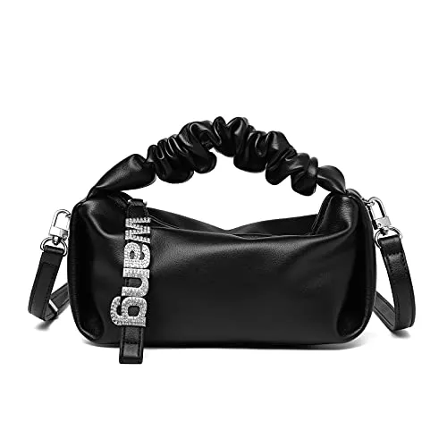 KingTo Taschen & Rucksäcke KingTo Kleine Umhängetasche für Damen Weiche Schultertasche Designer Cloud Pouch Handtasche Leichte Clutch Geldbörse