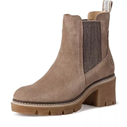 Tamaris Stiefel Tamaris Damen Chelsea Boots, Frauen Stiefeletten,Comfort Lining,TOUCHit-Fußbett
