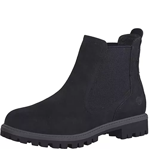 Tamaris Stiefel Tamaris Damen Chelsea Boots, Frauen Stiefeletten,Wechselfußbett,TOUCHit-Fußbett