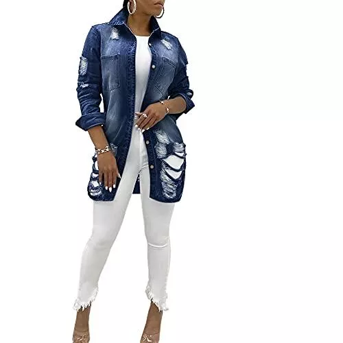 N\P Jacken Frühling und Herbst Damen Casual Jeansjacke Jeansjacke Damen Jacke