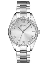 s.Oliver Uhren s.Oliver Time Damen Quarz Uhr mit Edelstahl Armband