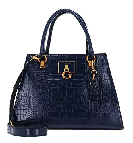 GUESS Taschen & Rucksäcke Guess Stephi Girlfriend Satchel Azure Blue