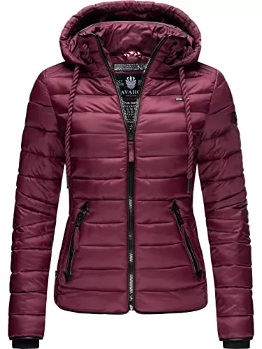 Navahoo Jacken Navahoo Damen Übergangsjacke leichte Jacke Steppjacke mit Kapuze Lulana XS-XXL