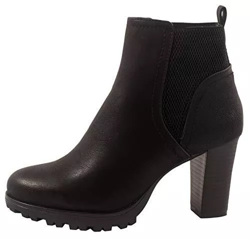 Elara Stiefel Elara Damen Stiefeletten Ankle Boots Chunkyrayan