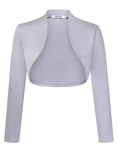 KOJOOIN Strickjacken KOJOOIN Damen Bolero Kurze Strickjacke Festlich Kurz Cardigan Elegant Schulterjacke（Verpackung MEHRWEG）
