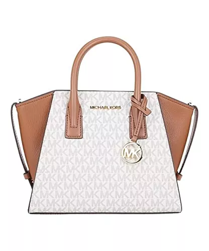 Michael Kors Taschen & Rucksäcke Michael Kors Avril Schulranzen mit Reißverschluss oben, Vanille-PVC, Vanille-PVC