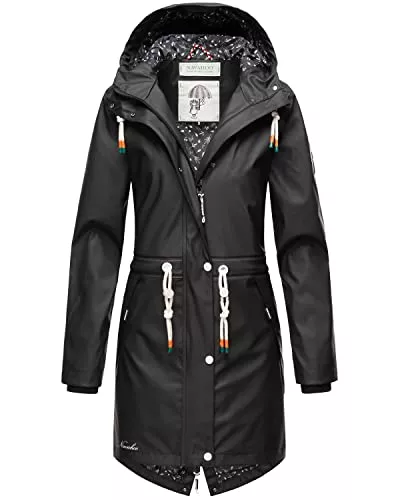 Navahoo Jacken Navahoo Damen Übergangsjacke Regenjacke Funktionsparka Regenmantel Tropical Stormoo XS-3XL