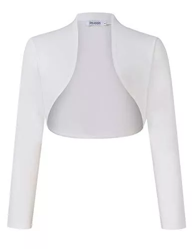 KOJOOIN Strickjacken KOJOOIN Damen Bolero Kurze Strickjacke Festlich Kurz Cardigan Elegant Schulterjacke（Verpackung MEHRWEG）