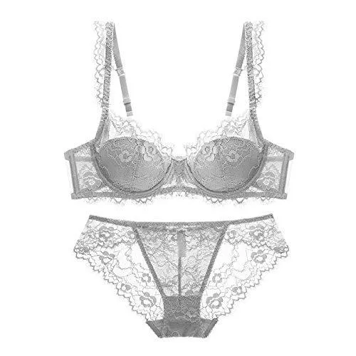 Cwang Unterwäsche & Dessous Cwang Damen Spitzen Push Up BH Unterwäsche Sets