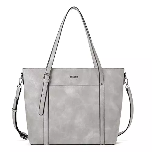 CLUCI Taschen & Rucksäcke CLUCI Handtasche Damen Gross Tasche Damen PU Leder für 15,6 Inch Laptop Frauen Handtasche Vintage Tote Tasche Mode Schultertashe