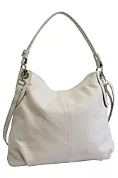 AMBRA Moda Taschen & Rucksäcke AMBRA Moda Damen echt Ledertasche Handtasche Schultertasche Beutel Shopper Umhängtasche GL012