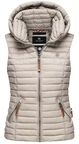 Navahoo Westen Navahoo Damen Weste Steppweste gesteppt Herbst Übergangsweste B696