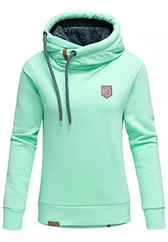REPUBLIX Kapuzenpullover REPUBLIX Damen Kapuzenpullover Sweatjacke Pullover Hoodie Sweatshirt RD-002