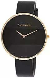 Calvin Klein Uhren Calvin Klein Damen Analog Quarz Uhr mit Leder Armband K8Y236C1
