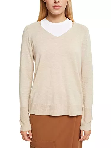 ESPRIT Pullover & Strickmode ESPRIT Pullover mit V-Ausschnitt