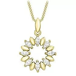 Carissima Gold Schmuck Carissima Gold Damen-Kette white gold