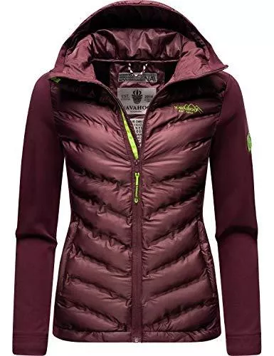 Navahoo Jacken Navahoo Damen Stepp-Jacke leicht für den Übergang mit Kapuze Nimm Mich Mit XS-XXL