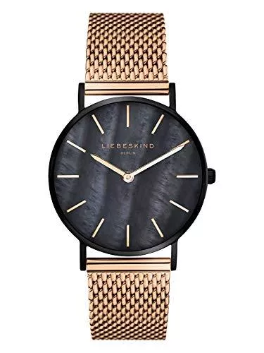 Liebeskind Berlin Uhren Liebeskind Berlin Damen Analog Quarz Armbanduhr mit Edelstahlarmband