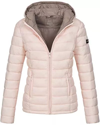 MARIKOO Jacken MARIKOO Damen Jacke Steppjacke Herbst Winter Übergangsjacke gesteppt B651