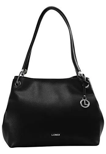 L. CREDI Taschen & Rucksäcke L. CREDI Damen Shopper Ebony Shopper ADULT