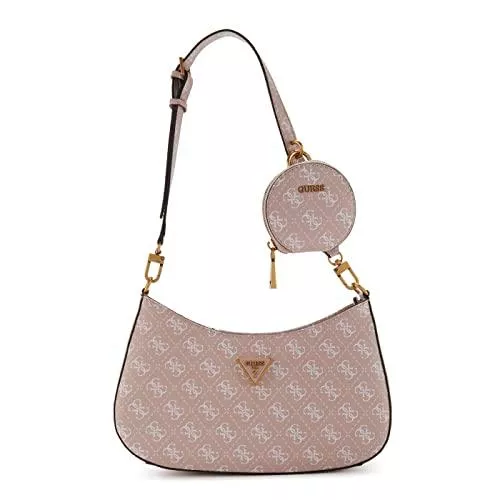 GUESS Taschen & Rucksäcke Guess Damen Alexie Schultertasche mit Reißverschluss Oben, Einheitsgröße