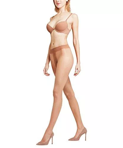 FALKE Socken & Strümpfe FALKE Damen Invisible Deluxe Strumpfhose Fein 8 DEN Schwarz Hautfarbe viele weitere Farben verstärkte Feinstrumpfhose ohne Muster transparent reißfest matt und dünn 1 Stück