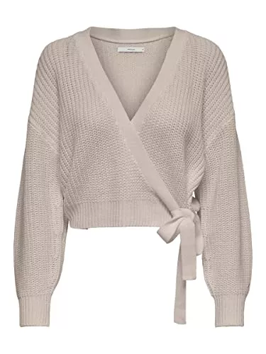 ONLY Strickjacken ONLY Damen Onlbreda Wrap L/S Cardigan KNT Noos Strickjacke