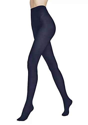 Orp Socken & Strümpfe Orp Strumpfhosen Damen,, Feinstrumpfhose, Denier, Verstärkte Strumpfhose, Stützstrumpfhose, Reißfest, Thermostrumpfhoser Velvet 40 (Dankenblau, m)