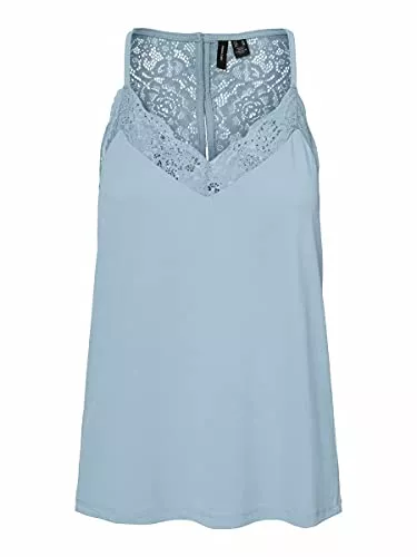 VERO MODA Ärmellose Blusen VERO MODA Female Oberteil ohne Ärmel Spitzen