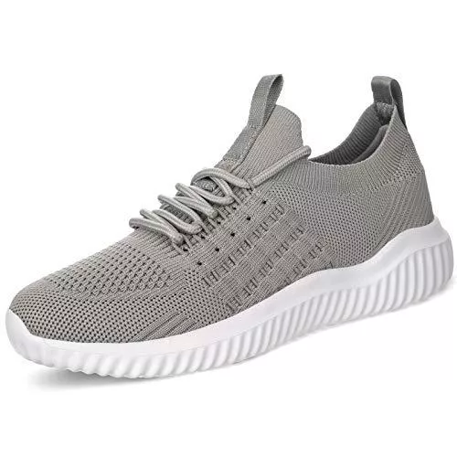 Akk Sneaker & Sportschuhe Akk Damen-Schlupfschuhe, leichte Sneakers, Freizeitschuhe, Tennisschuhe, atmungsaktiv, athletische Laufschuhe für Fitnessstudio, Springen, Joggen, Fitness, Reisen, Schwarz