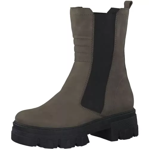 MARCO TOZZI Stiefel Marco Tozzi Damen 2-2-25402-29 Leder Chelsea-Stiefel