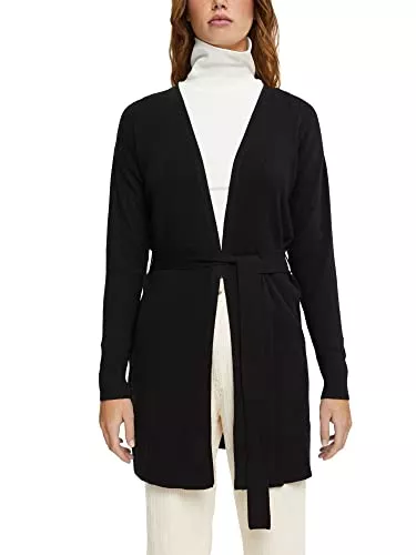 ESPRIT Strickjacken ESPRIT Long-Cardigan mit Gürtel