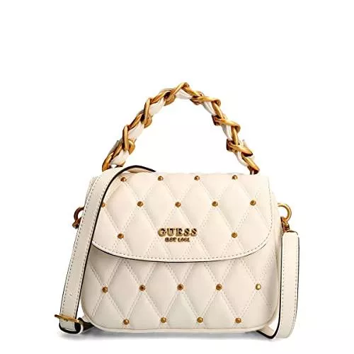 GUESS Taschen & Rucksäcke Guess Triana Flap Handtasche, Umhängetasche, Elfenbein
